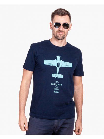 panske tricko s letadlem zlin z50 bio bavlna eeroplane02